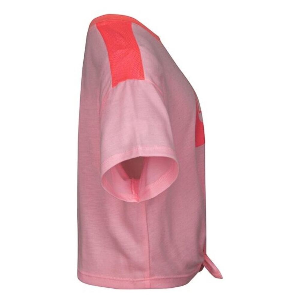 Nike Girls Boxy Tie Front Top (Little Kids) Arctic Punch 4 Little Kid - Picture 2 of 5
